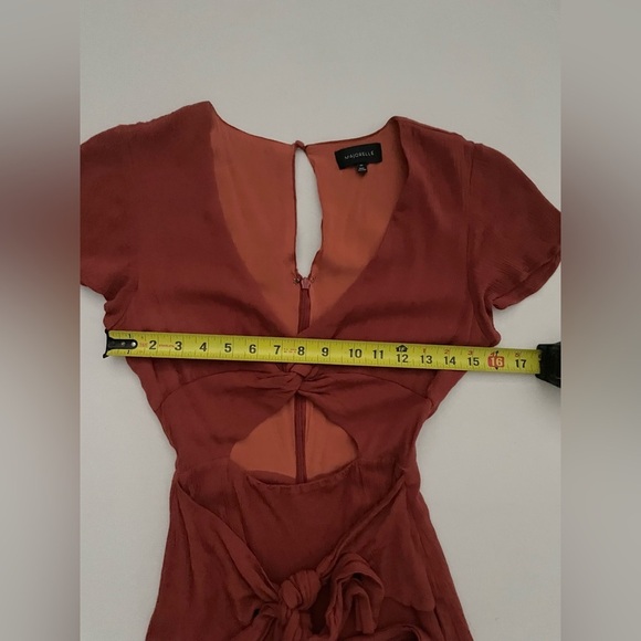 Evelyn Dress in Terracotta Orange revolve XXS - Picture 5 of 9